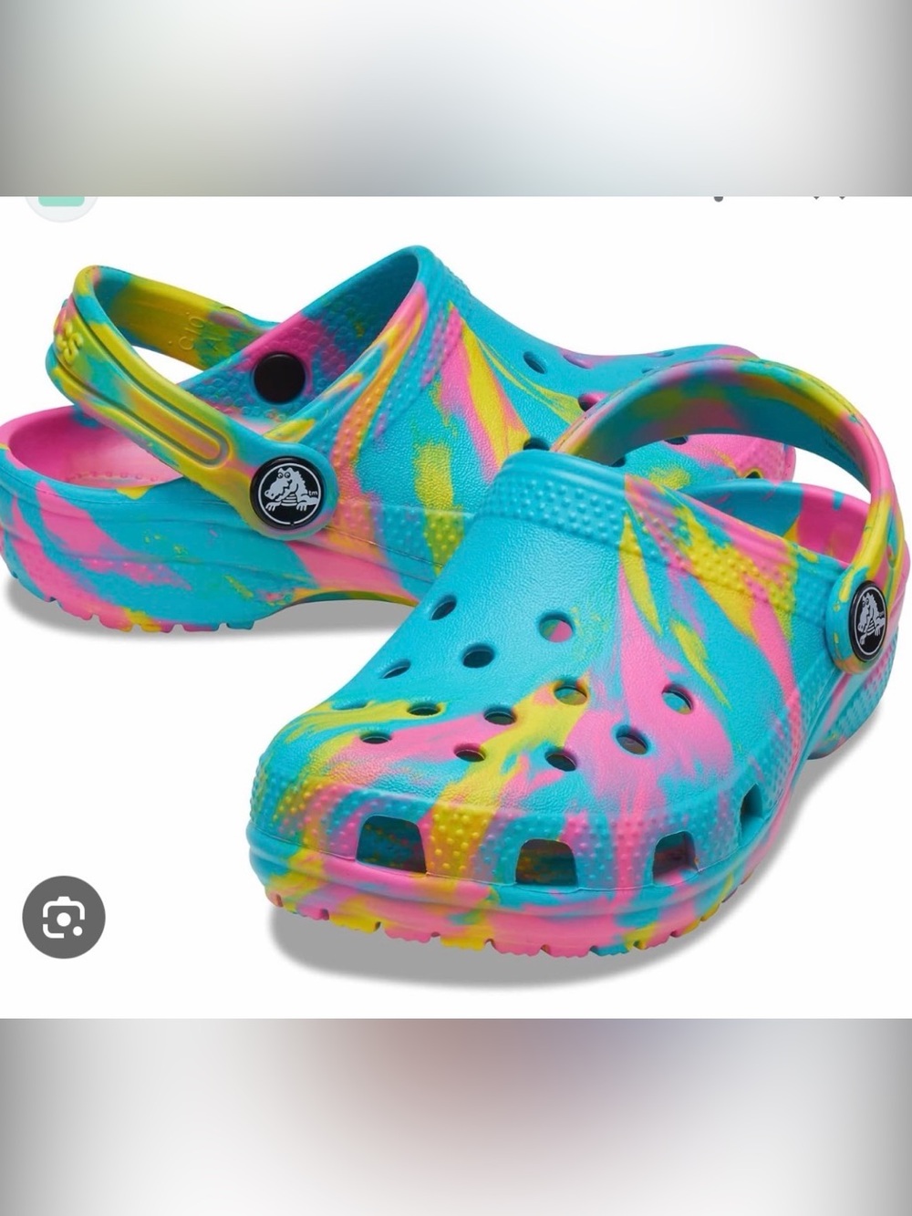 Kids Tie-Dye CROCS
